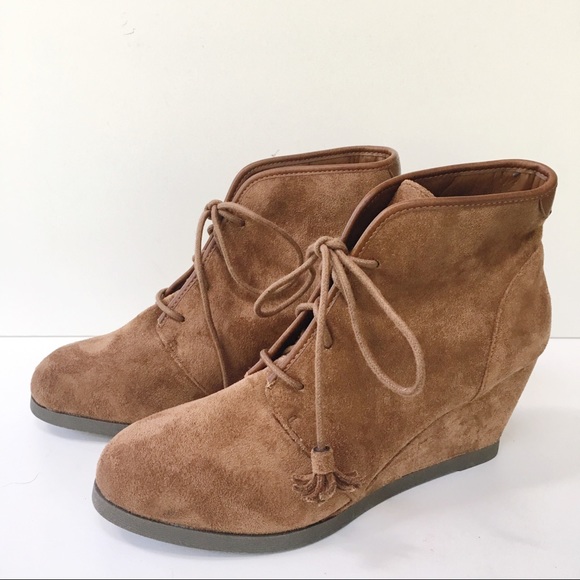madden girl suede booties